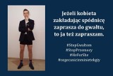 Chrzanów. Mężczyźni w spódnicach przeciw gwałtom