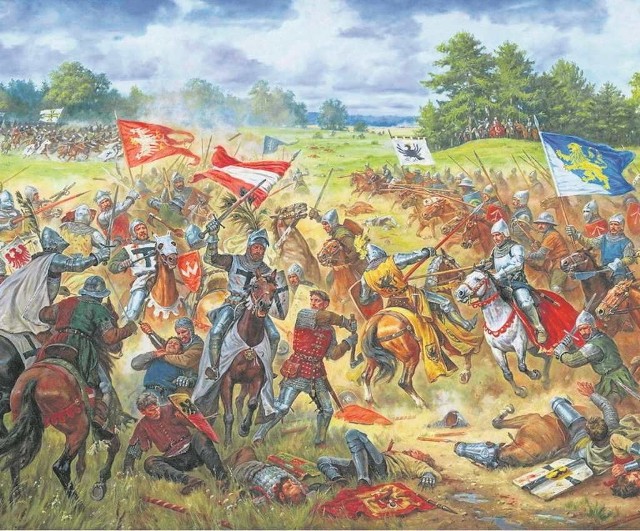 Artur Orlonow, Chorągiew lwowska w bitwie pod Grunwaldem.