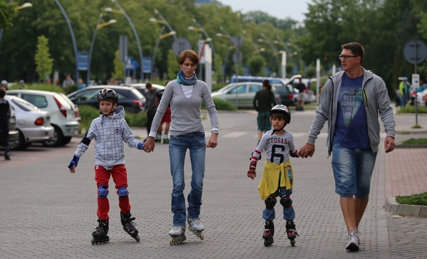 I Tyski Nightskating [ZDJĘCIA] Nightskating Tychy 2015