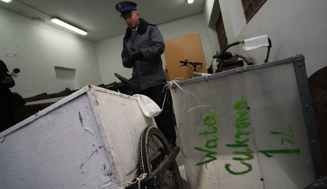 Policja odnalazła skradziony wózek pana Bronisława.