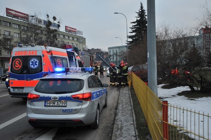 W środę, około godz. 15, na ulicy Abramowicza doszło do...