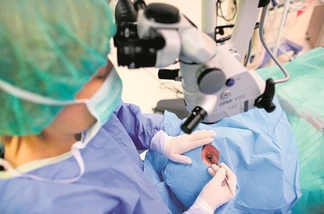 Operacja jednego oka to w gabinecie prywatnym koszt około dwóch tysięcy złotych
