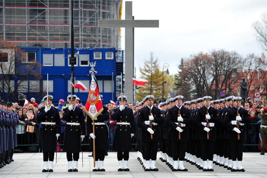 Święto Niepodległości 2015. Uroczystości na placu...