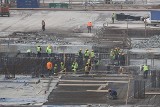 Budowa dworca Łódź Fabryczna: strop już prawie gotowy [ZDJĘCIA]