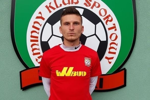 Kacper Wiecha z GKS Rudki po raz drugi w rundzie jesiennej został Piłkarzem Kolejki w Hummel 4 Lidze 
