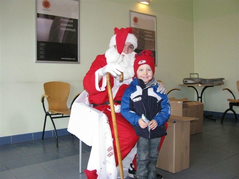 Mikołaj w Stora Enso 