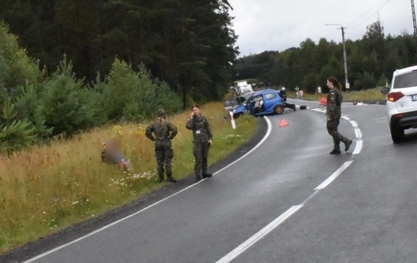 Tragiczny wypadek między Stołcznem a Gwieździnem na DK 25 - droga zablokowana, dwie osoby nie żyją