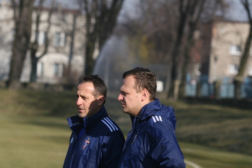 Pierwszy trening Roberta Warzychy z Górnikiem Zabrze