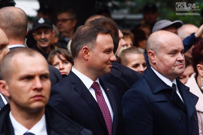 Prezydent RP Andrzej Duda w Łobzie