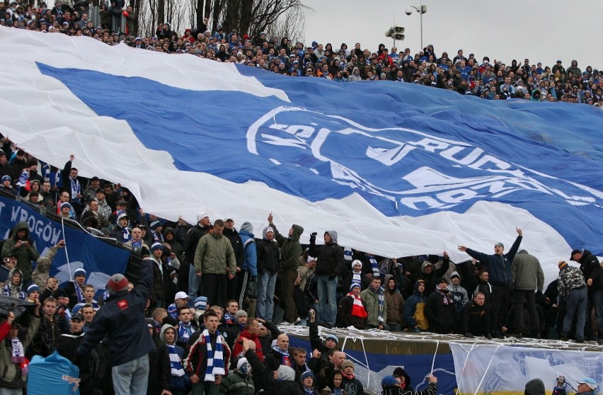 02.03.2008 rok. Wielkie Derby Ślaska; Ruch Chorzów - Górnik...