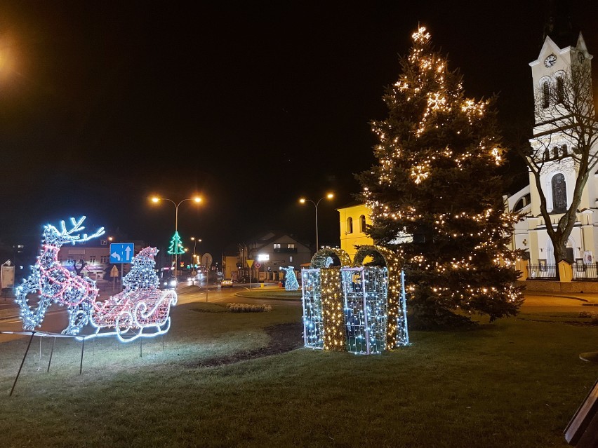 Świąteczne iluminacje w Grajewie
