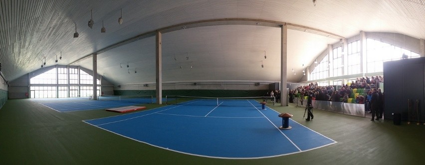 Hala tenisowa w Zabrzu została oficjalnie otwarta