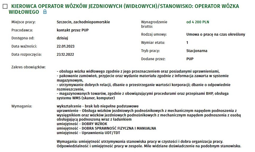 Szukasz pracy w Szczecinie i regionie? Sprawdź, jakie oferty...