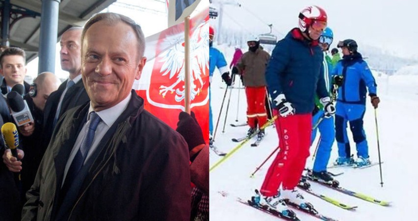 Prezydent na nartach w Wiśle. Donald Tusk z przekąsem o zimowym wyjeździe Andrzeja Dudy
