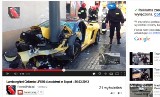 Lamborghini Gallardo rozbite na słupie [FILM]
