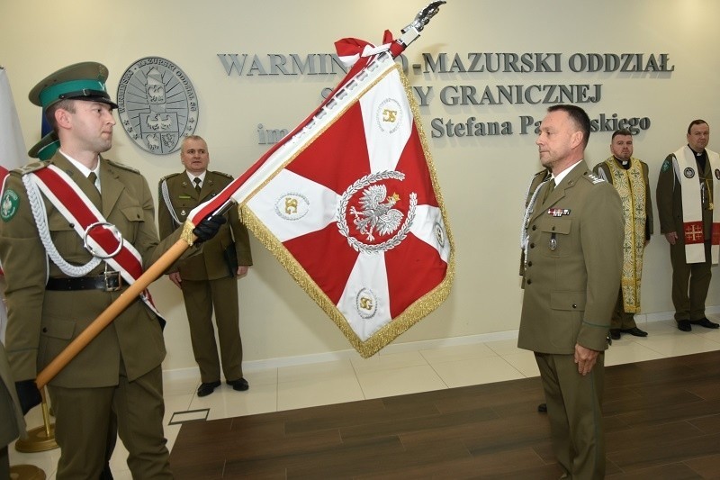 Nowi funkcjonariusze w szeregach Warmińsko-Mazurskiego Oddziału SG (zdjęcia)