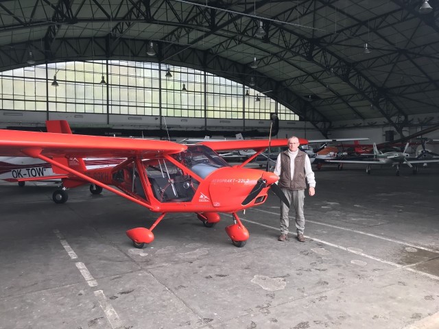 Artur Skorupa, dyrektor Aeroklubu Koszalińskiego
