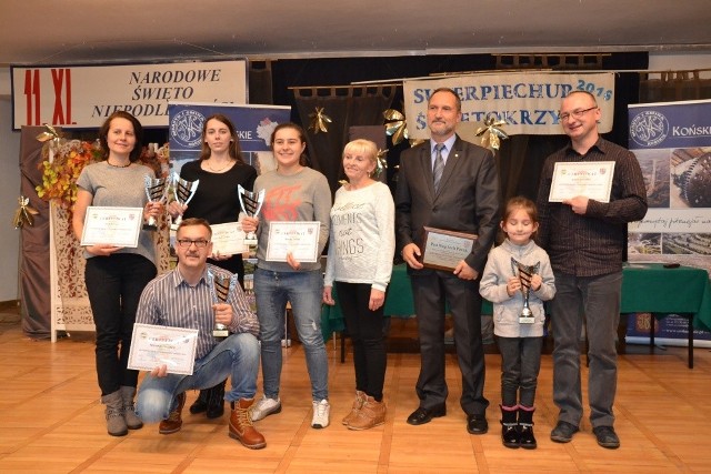 W gronie Superpiechurów Świętokrzyskich znaleźli się konecczanie: Ewa Dybaś, Ada Dębowska, Monika Dybaś, Anna Męcina, Wojciech Pasek, Adam Zieliński i Mirosław Gryglicki.