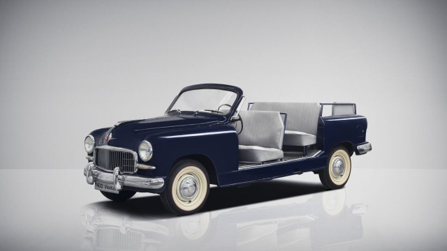W latach 50. XX w. doszło do realizacji niecodziennego konceptu – w 1956 roku na rynku pojawił się SEAT 1400 Visitas.