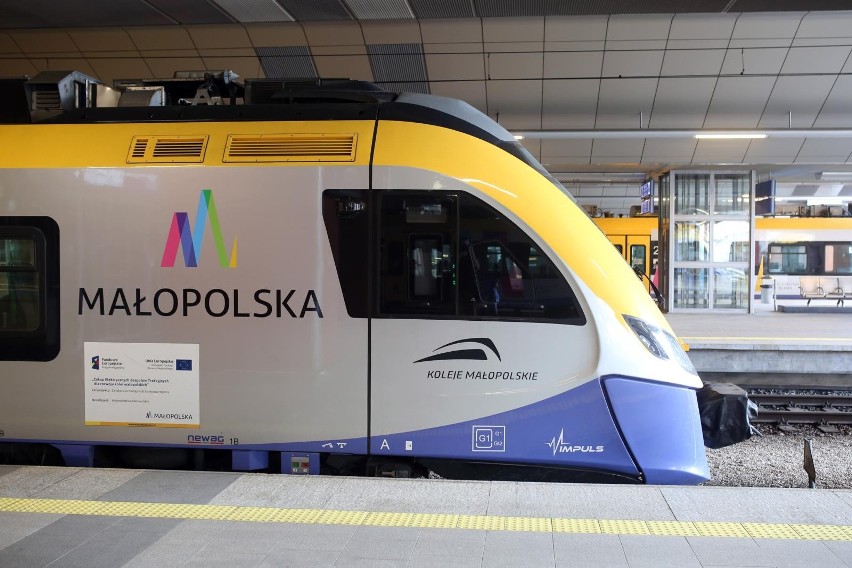 Pociągi nie pojadą na trasie Kraków-Wieliczka
