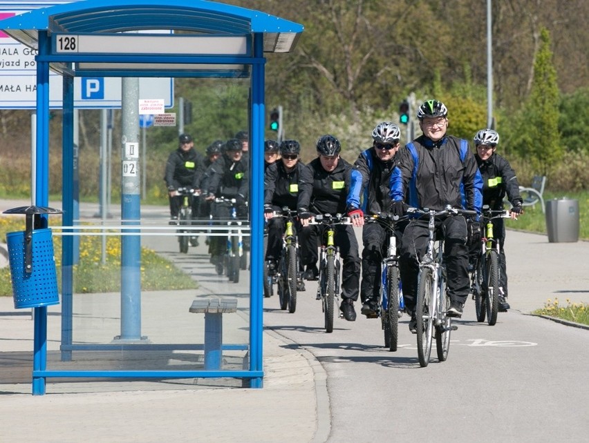 Strażnicy na rowerach wyruszają w miasto [ZDJĘCIA, WIDEO]