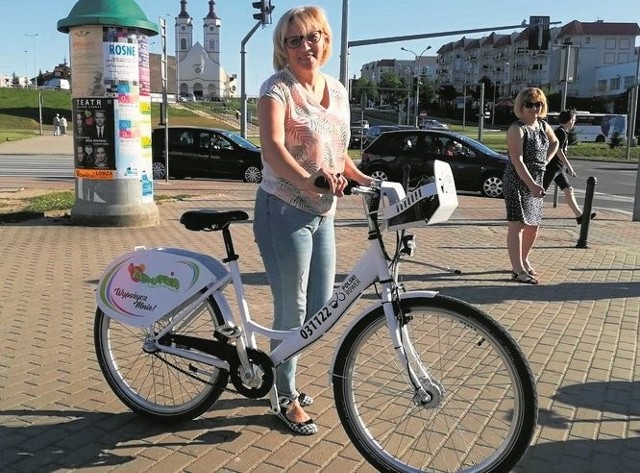 Iwona Dąbrowska nie ma wątpliwości: - ŁoKeR to inicjatywa bardzo fajna. Korzystam z miejskiego roweru trzeci i na pewno nie ostatni raz.