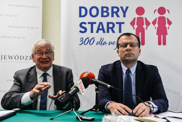 Marcin Zieleniecki z Ministerstwa Rodziny, Pracy i Polityki Społecznej przedstawił program "Dobry Start"