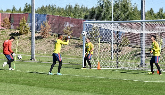 Trening Kolumbii w Sarańsku.