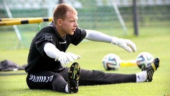 Vytautas Cerniauskas w barwach Korony Kielce