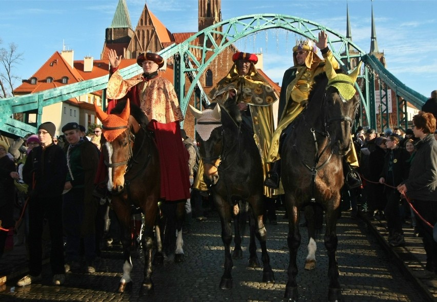 Orszak Trzech Króli na święto Trzech Króli - program, trasa...