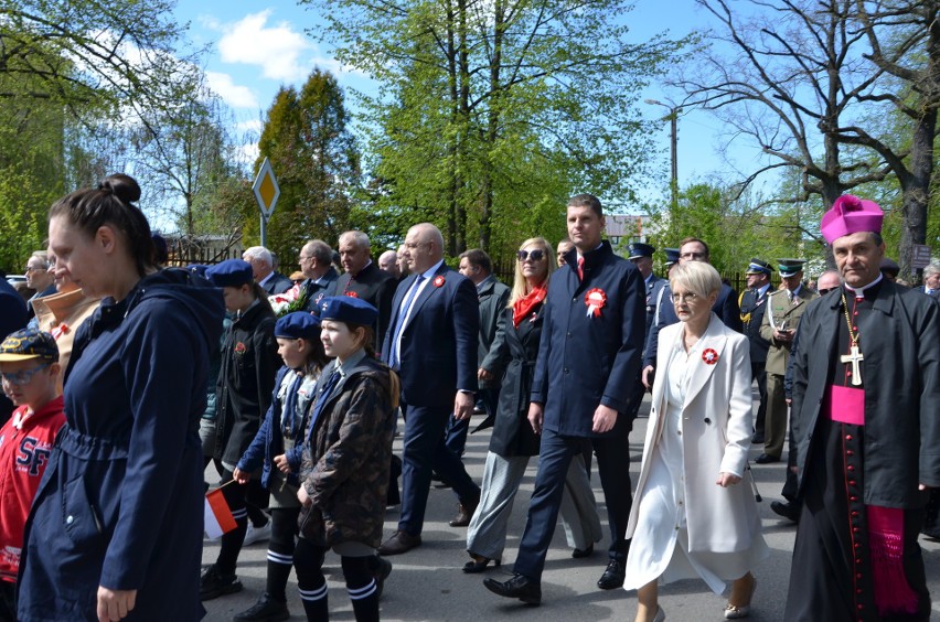 Wicepremier Jacek Sasin uczestniczył w obchodach 3 Maja w Hajnówce 