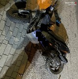 Groźny wypadek w Jastrzębiu-Zdroju. Motorowerzysta przewieziony do szpitala. Jak doszło do zdarzenia na ulicy Cieszyńskiej? ZDJĘCIA  