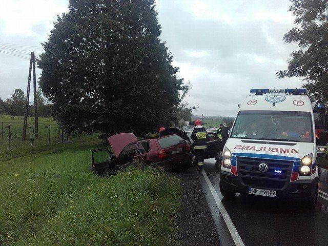 - W samochód VW Golf, który chwilę wcześniej wyjechał z...