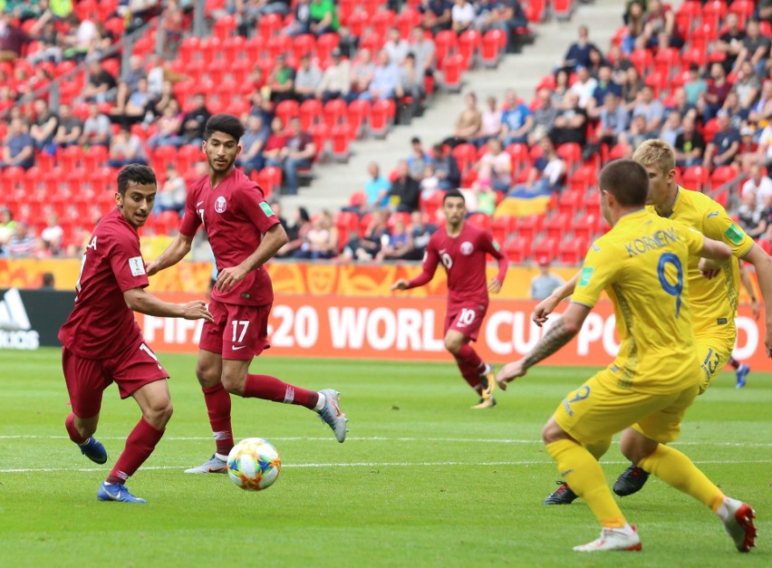 MŚ U20, Tychy: Katar - Ukraina 0:1 [ZDJĘCIA, RELACJA] Jeden gol, ale bezcenny