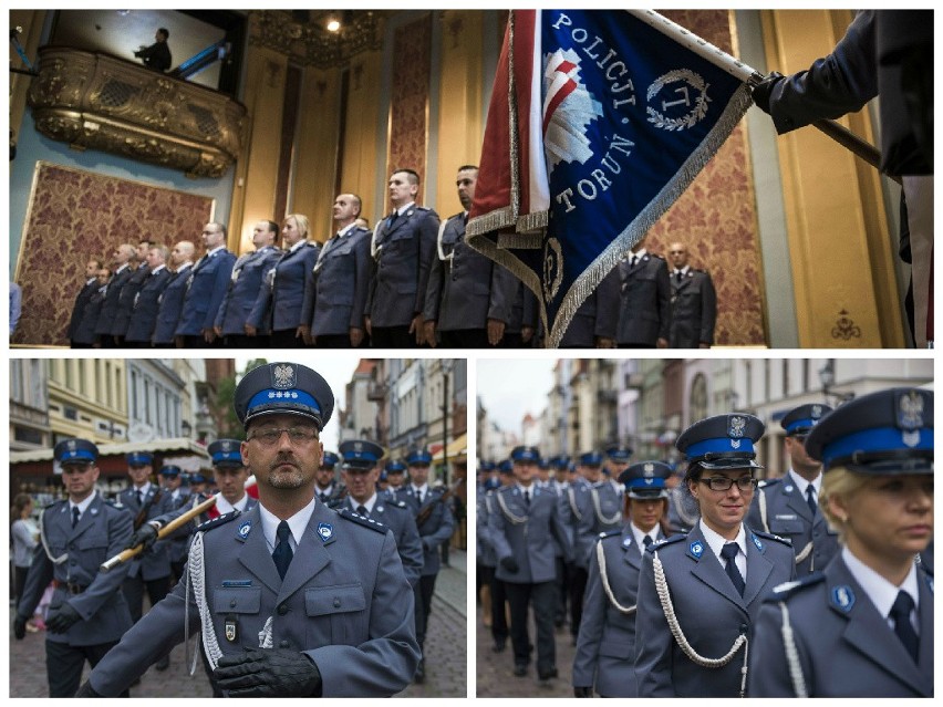 Święto Policji w Toruniu. Najlepsi nasi policjanci odebrali nagrody [zobacz zdjęcia]