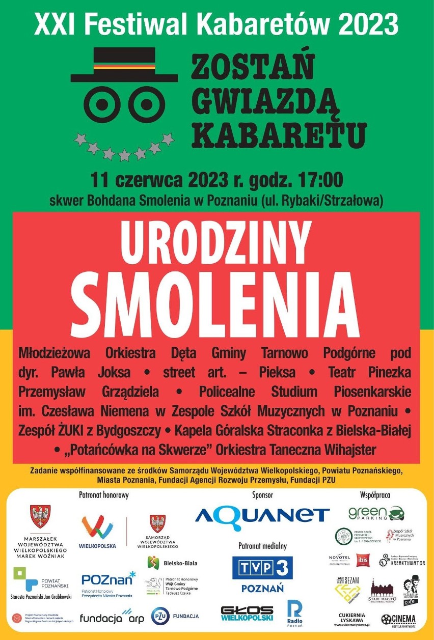 XXI Festiwal Kabaretów 2023 "Zostań gwiazdą kabaretu"