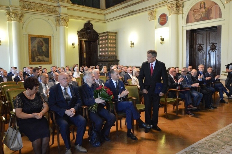 Nowy Sącz. Zbigniew Konieczek, prezes Newagu, odebrał Honorowe Obywatelstwo [ZDJĘCIA]