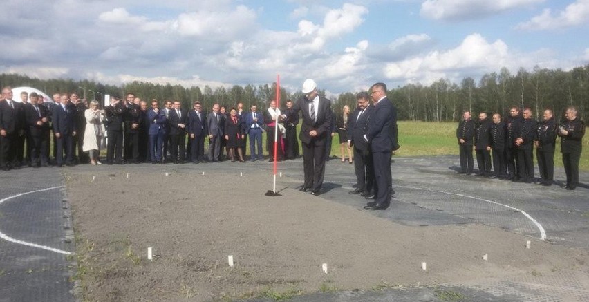 Przekazaniu terenu pod budowę nowego Szybu Grzegorz w...