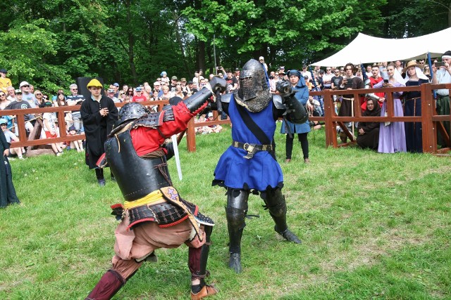 Wielki Turniej Rycerski na zamku w Iłży. Zobacz zdjęcia z widowiskowych walk.
