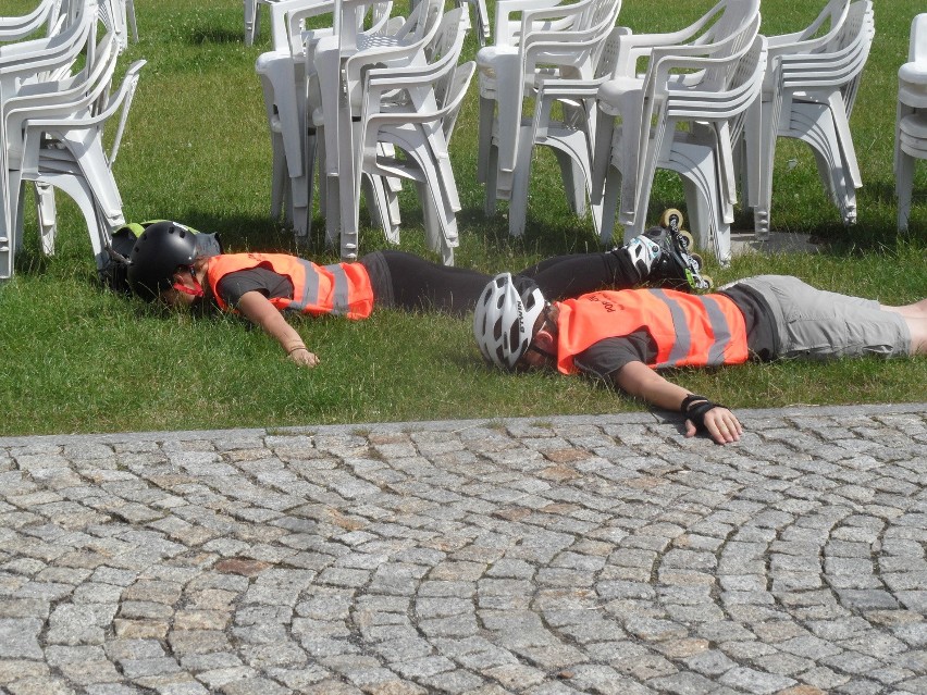 Z Wrocławia na Jasną Górę na rolkach [ZDJĘCIA]