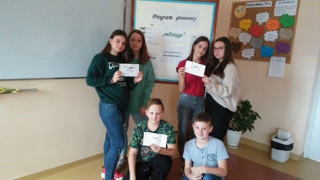 Ogólnopolski projekt matematyczny "Matematyczni przedsiębiorcy" w szkole podstawowej w Małogoszczu zakończony.