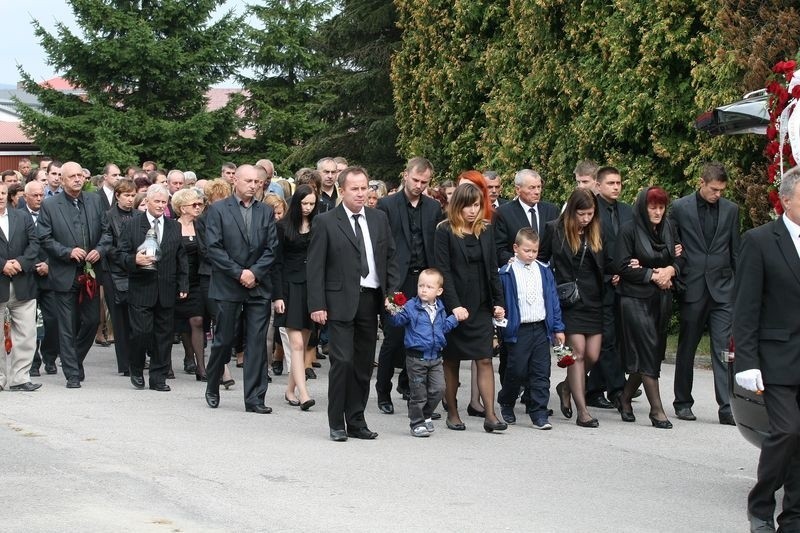 Pogrzeb Jarka Tkaczyka