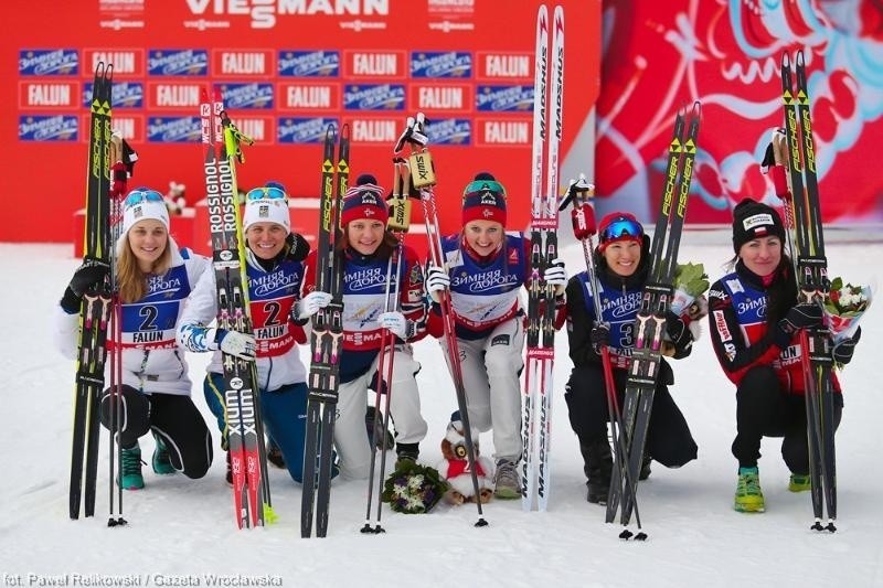 Biegi narciarskie sprint Kowalczyk i Jaśkowiec z brązowym...