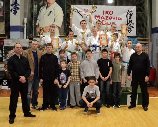 Tym razem Ostrołęcki Klub Karate Kyokushin wystawił do zawodów bardzo liczną ekipę.