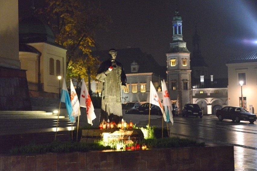 Kielce w rocznicę śmierci Jerzego Popiełuszki