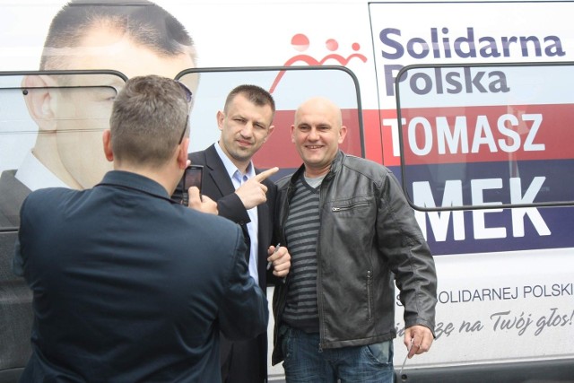 Tomasz Adamek w Zawierciu