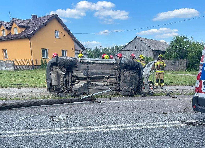 Dachowanie w Budkach Petrykowskich w powiecie grójeckim.