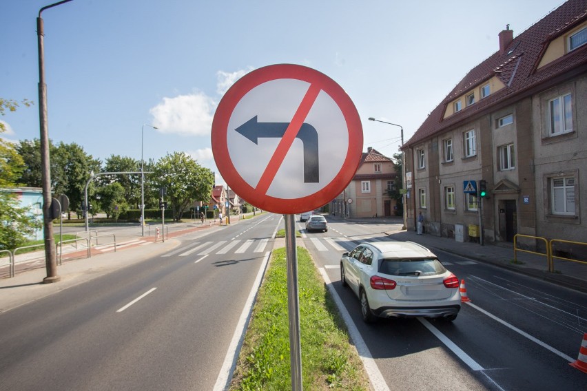 Od dzisiaj zakaz skrętu w lewo na ulicy Szczecińskiej