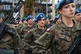 Uroczysta przysięga wojskowa żołnierzy dobrowolnej zasadniczej służby wojskowej z Centrum Przygotowań do Misji Zagranicznych w Kielcach