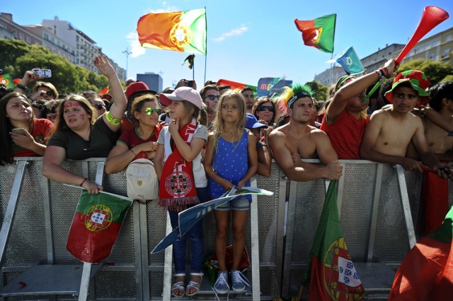 Portuguese fans